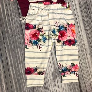 Matching Sets - Adorable floral baby 2 piece set Matching Sets - Adorable floral baby 2 piece set